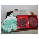 Ladies Winter gloves, scarves & earmuffs