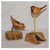 Handcrafted wooden dï¿½cor: Bowl - Shoes - Birds &