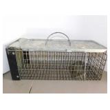 Havahart live animal trap, 6.5" square x 16"
