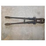 Antique H.K. Porter bolt cutters