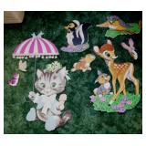 Vintage nursery wall art: Walt Disney Bambi -