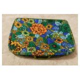Vintage Bantam Travelware floral suitcase,