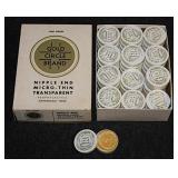 NOS box of Gold Circle prophylactics condoms,
