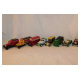 12 diecast antique cars & trucks: 2 Coca-Cola
