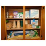 Contents of garage workshop cabinet: String twine