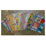 Vintage NOS gift wrap paper - Christmas wrapping