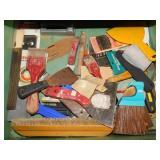 Contents of garage workshop drawers: Scrapers -