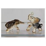 20 miniature porcelain & resin elephant