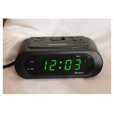 Vintage household items: Digital alarm clock -