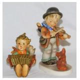 2 vintage Goebel W. Germany Hummel figurines: