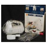 New Black & Decker hand mixer w/ spatula