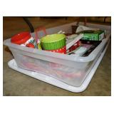 Under the bed storage tote w/ lid - Gift bags -