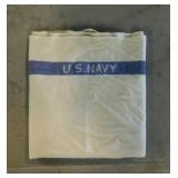 WWII US Navy medical military wool blanket,