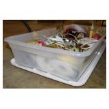 Under the bed storage tote w/ lid - New rolls of