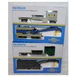 2 new Bachmann Railroad train cars in boxes: