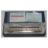 New PFM Amtrak Superliner railroad train car in