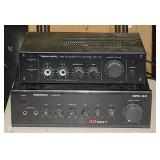 Realistic MPA-30 20 watt PA amplifier, powers on