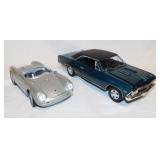 Maisto diecast Porsche 550A Spyder, 8" long -
