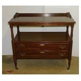 1973 Ethan Allen Georgian Court solid cherry