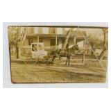 16 antique RPPC real photo postcards