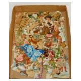Antique Victorian paper ephemera cut-outs
