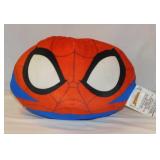 Marvel Spiderman Squishmallow pillow, 15" diam.