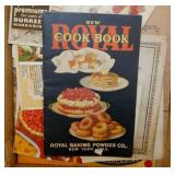 Vintage paper ephemera: Recipe advertising