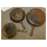 Wagner Sidney O #8 cast iron skillet - No. 5 & 6