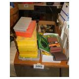 5 empty parts sorting packs - 4 swivel casters -