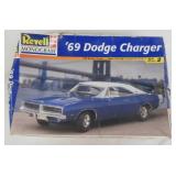 3 AMT & 1 Revell car model kits in boxes: