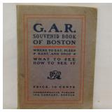 Rare antique G.A.R. Souvenir Book of Boston by