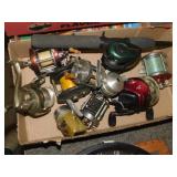 10 fishing reels: Cirrus - Shakespeare - Ryobi -
