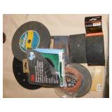 Grinding wheels, 8" x 3/4" x 5/8" - Sanding discs