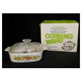 New 1972 Corning Spice of Life 1 qt. covered