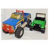 2 Tonka toy vehicles: 1983 Chevrolet Mud Runner