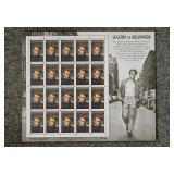 USPS philatelic materials: Sheet of James Dean