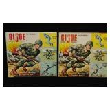 Two 1964 GI Joe action figure booklets -