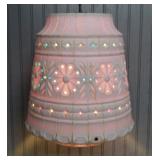 Lawnware hanging swag patio lamp w/ chain,
