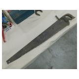 2 man crosscut saw, 47" long