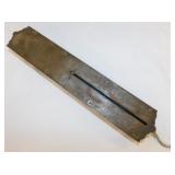 Vintage Chatillons brass 30 lb. hanging scale