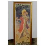 Art Nouveau Scala Arlette Dorgere poster print by