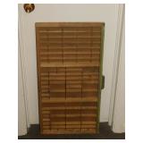Vintage printers tray drawer, 32" x 17.5" x 1.5"