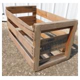 Vintage Westside California Cantaloupes wooden