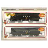 2 pc. Bachmann 8 wheel drive railroad train