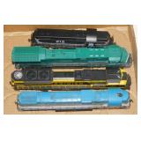 4 locomotive railroad train engines