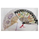 50+ vintage & modern folding hand fans