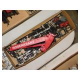 Box of railroad train car tracks - Miniature