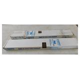 2 boxes of HO scale cork road bed, 47 pcs 36"