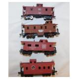 14 railroad train locomotive engines & tender