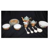 Ceramic measuring spoons - Japan lusterware tea